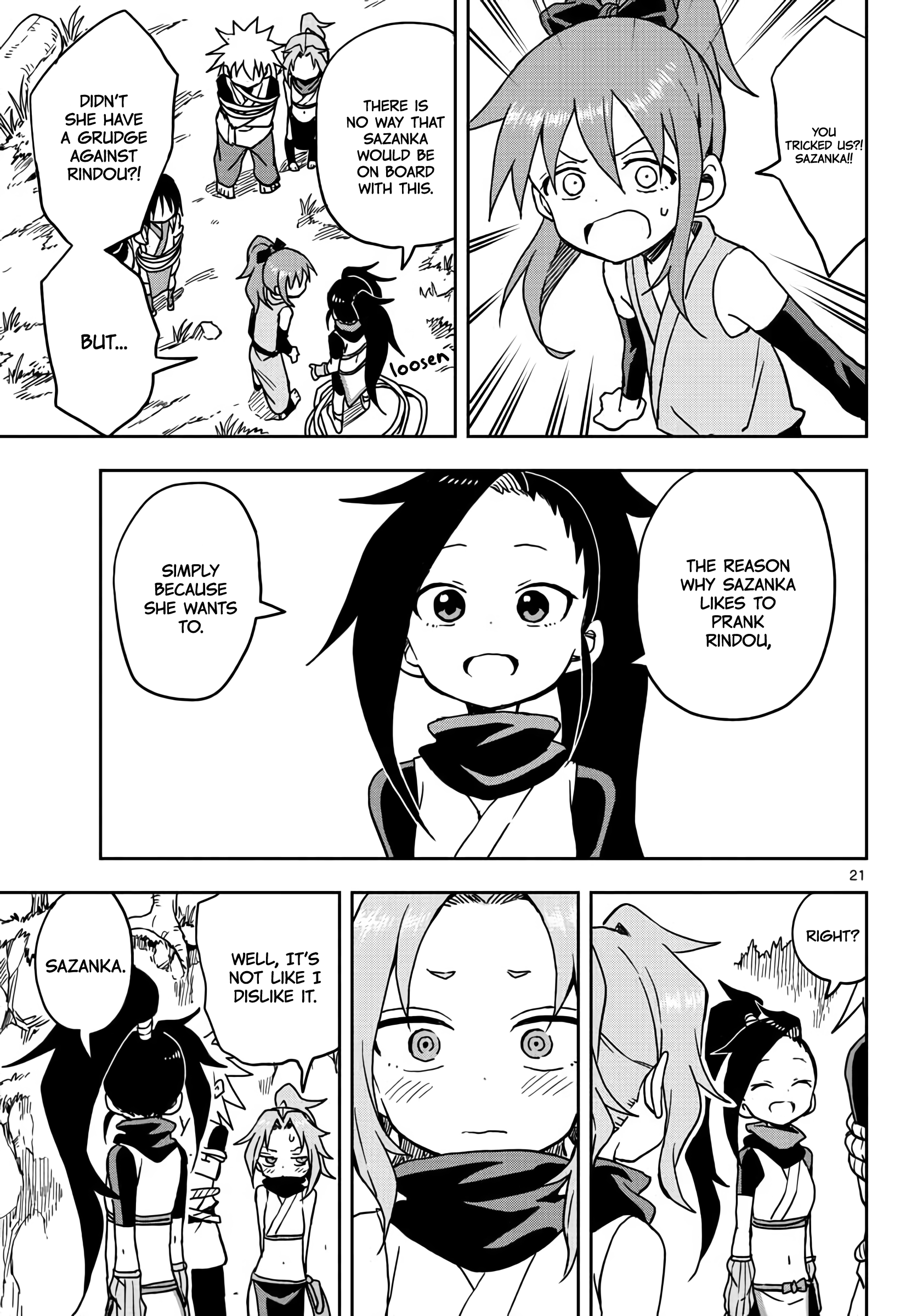 Kunoichi Tsubaki no Mune no Uchi Chapter 17 21